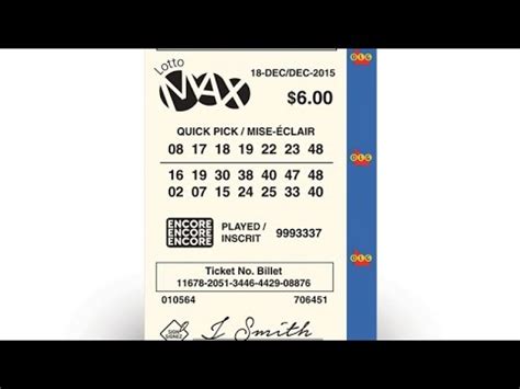 How to Play Lotto Max Canada .